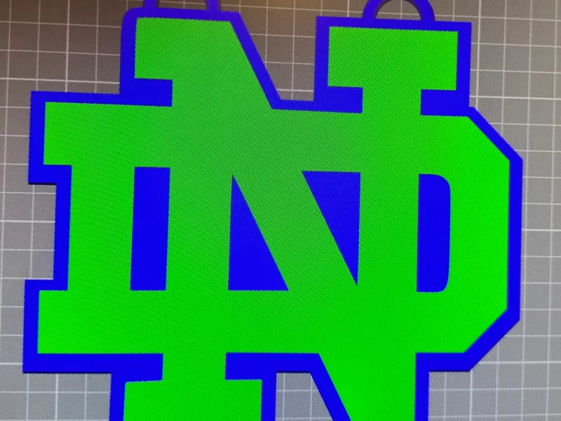 Notre Dame Logo for Oversized Chain