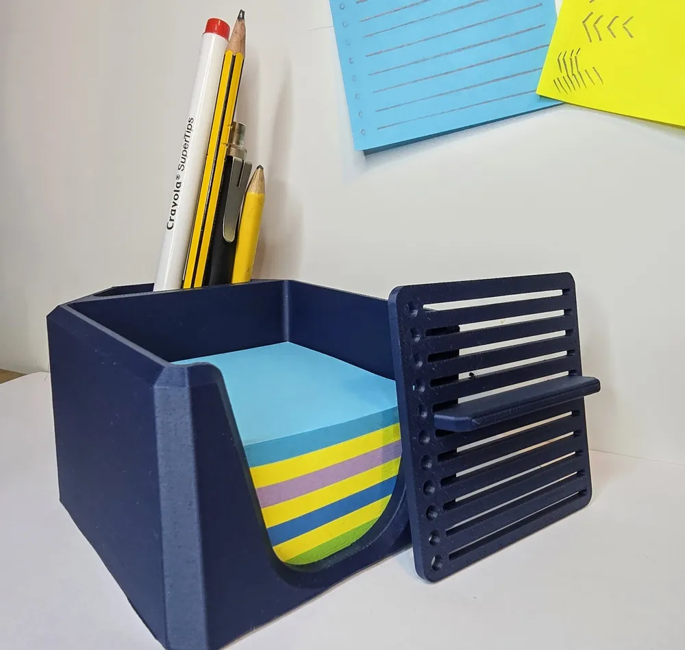 POST IT NOTE & PEN HOLDER by user_531694306 - MakerWorld