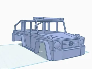 Mercedes G63 Wagon for Scx24 or trx4m