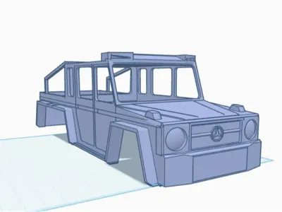 Mercedes G63 Wagon for SCX24 or TRX4M