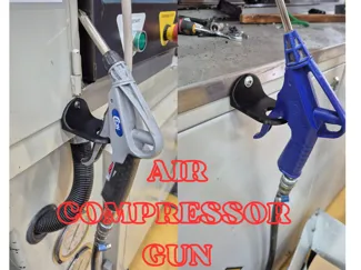 Air compressor gun holder mini