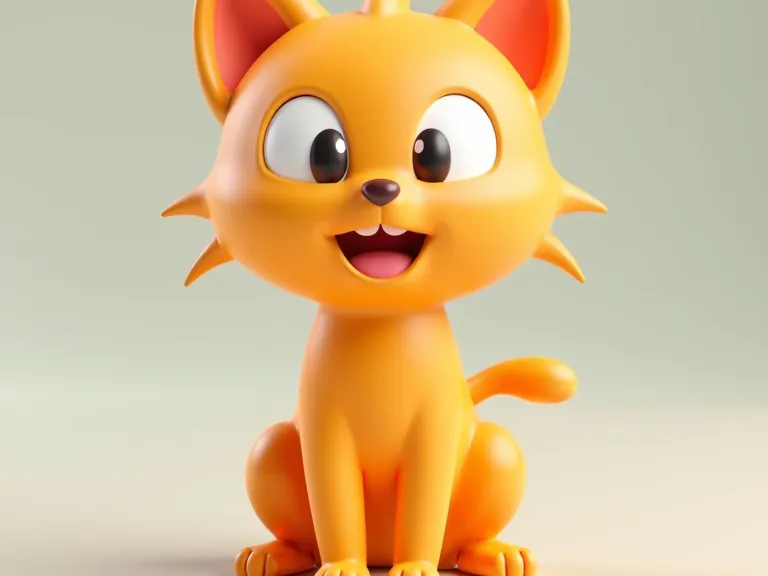 Sweet Kitten - Figurine / Keychain