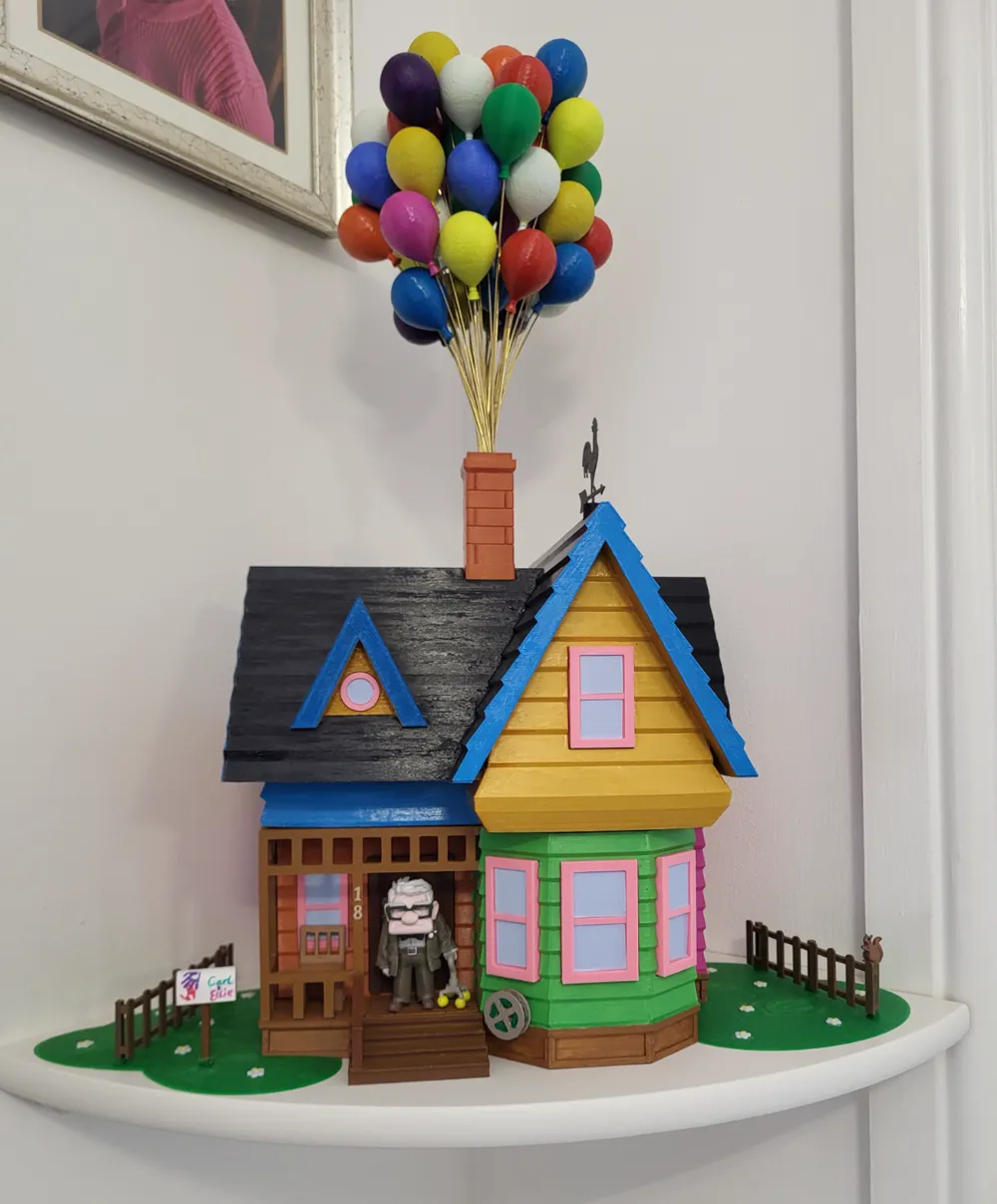 Elementos adicionales para la casa de Up por tomo3D MakerWorld ...
