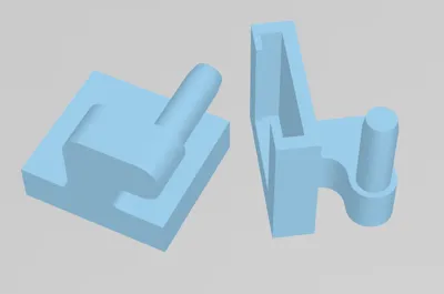 Cersanit Toilet Seat Hinges