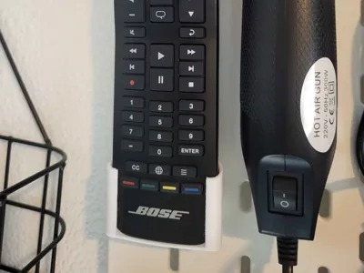 Ikea Skadis mount for Bose Solo remote