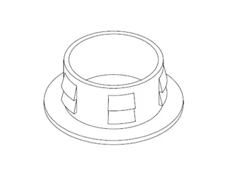 Parametrized round tube cover (.f3d)