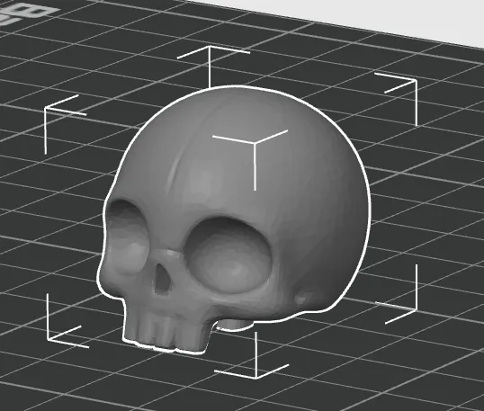 Cute skull by orenlibane MakerWorld: Download Free 3D Models