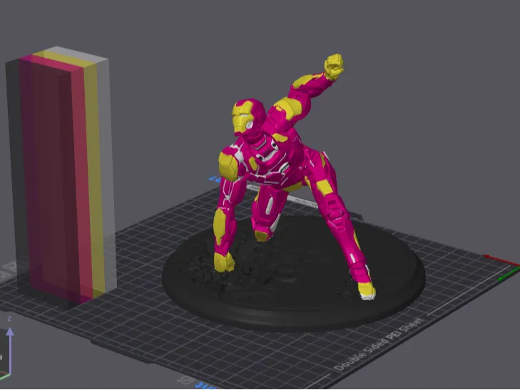 ironman farbdruck