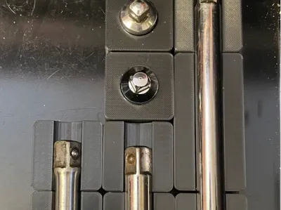 Gridfinity Half Inch Extension Holders