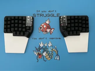 Simple Lily58 Wrist Rest