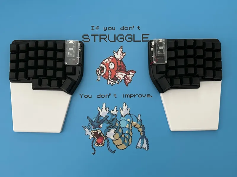 Simple Lily58 Wrist Rest