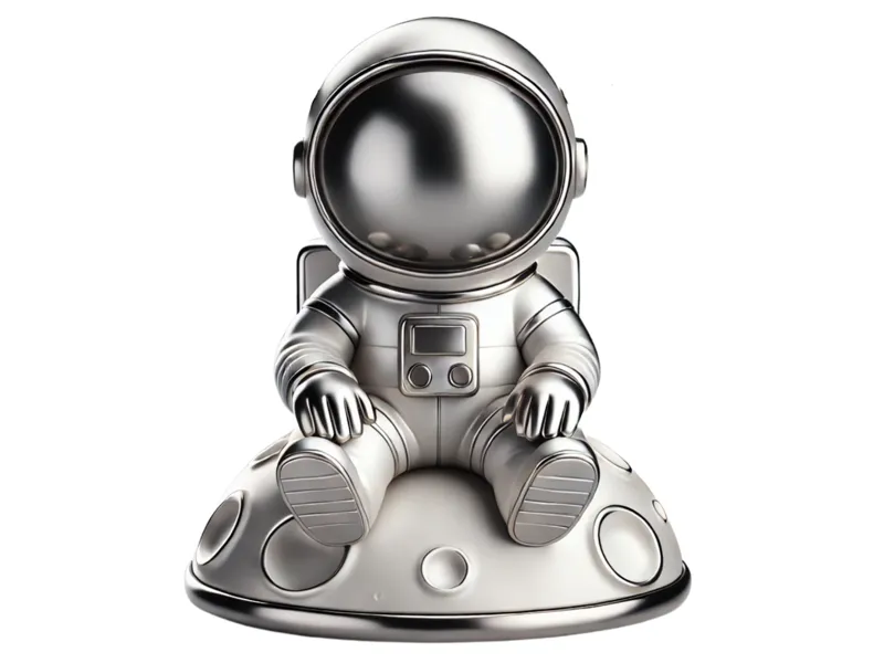 Astronauta su luna Buzzlunar