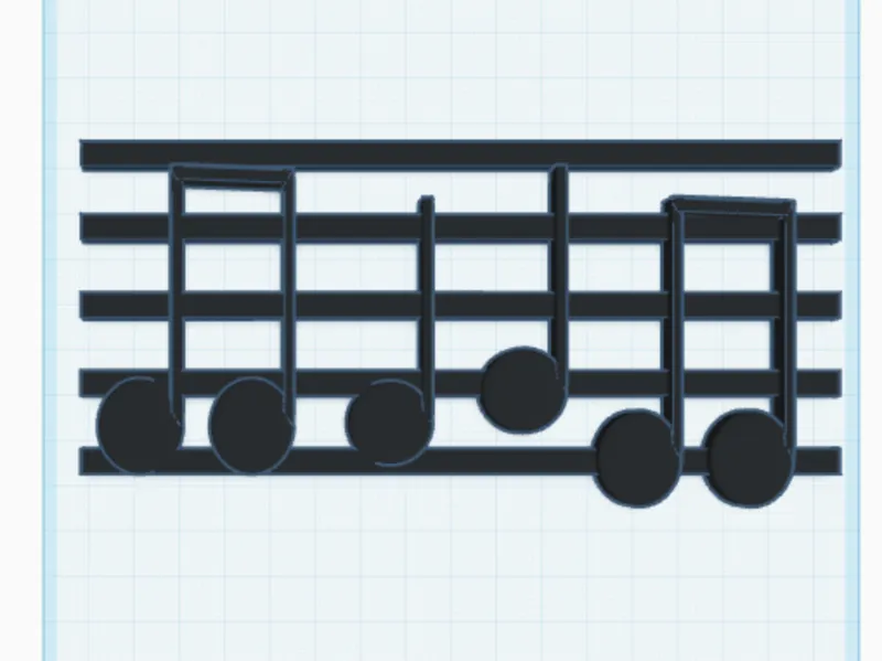 Music note art