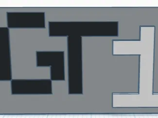 GT1 BADGE GORILLA TAG
