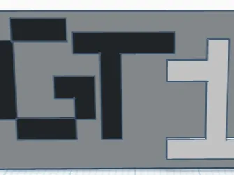 GT1 BADGE GORILLA TAG
