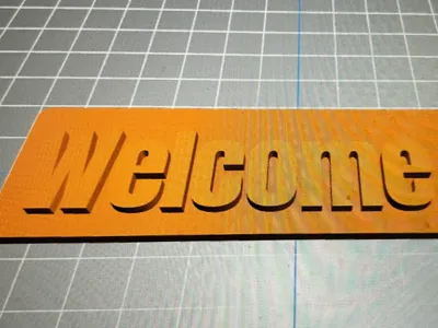 Welcome Sign