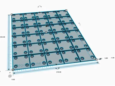 Gridfinity Magnet Holes