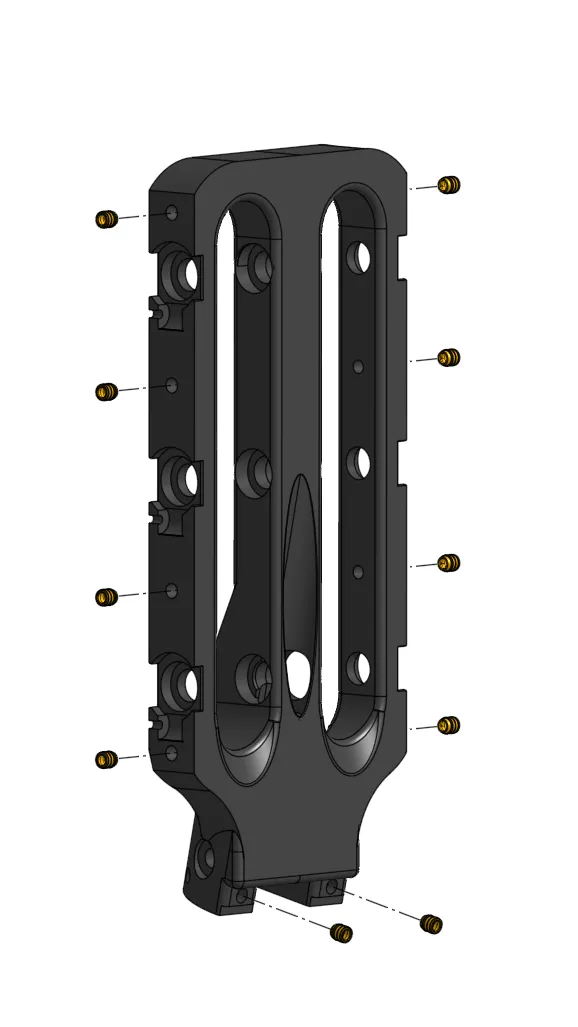 Heat Inserts - Exploded View