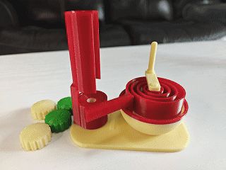 弹簧弹射飞盘+标靶