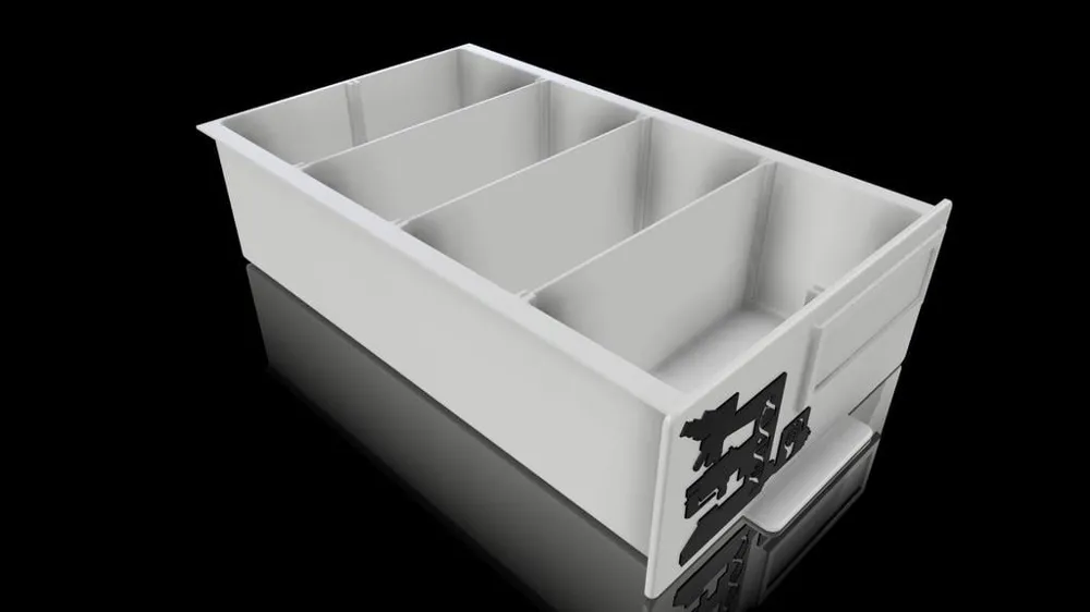 Laboratory under desk drawer system by user_637797164 MakerWorld ...