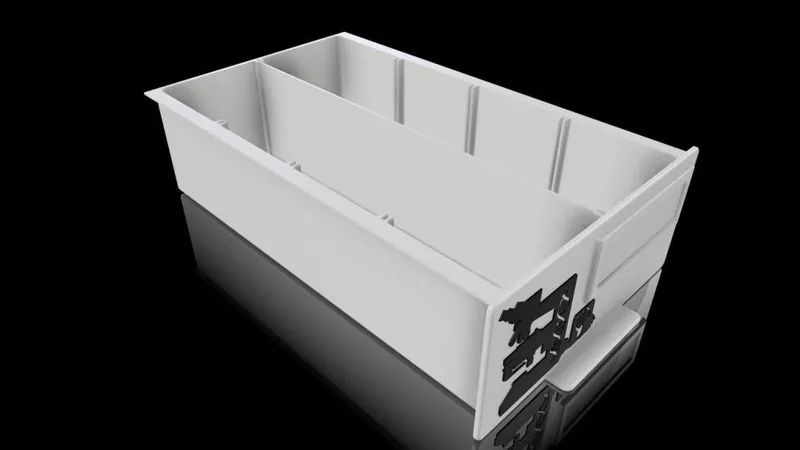 Laboratory under desk drawer system