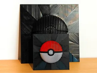 宝可梦精灵球   分层装饰画