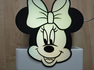 LED Lampe Minnie Mouse