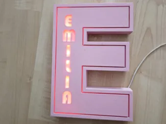 LED Lampe Emilia in E