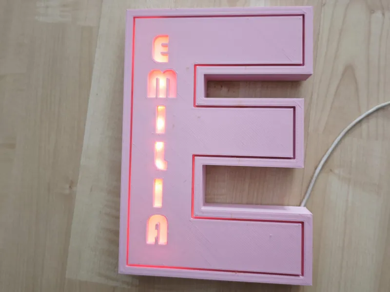 LED Lampe Emilia in E