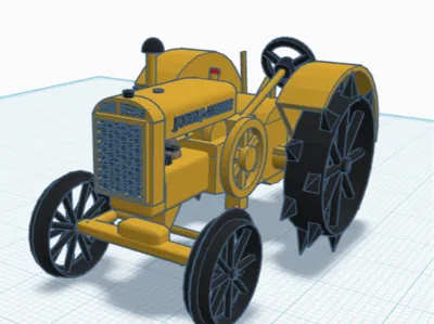 100 Anniversary John Deere D Gold Chase unit