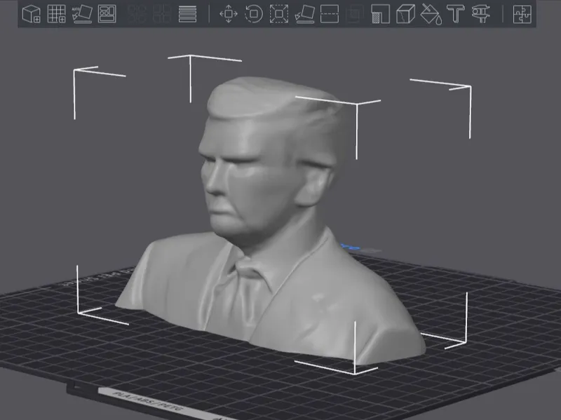 BUSTE PRESIDENT TRUMP