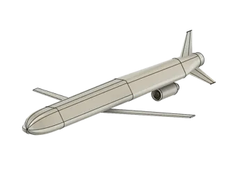 KH-101 (X-101) russian air-launched cruise missile
