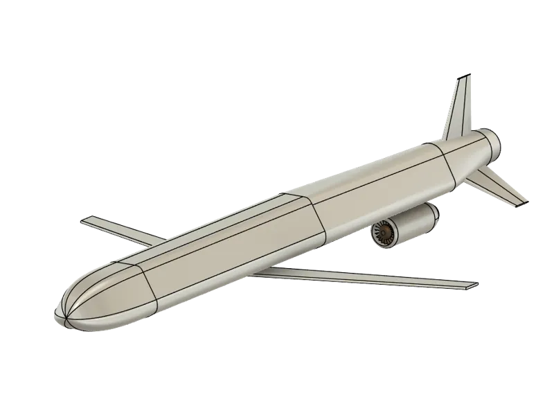 KH-101 (X-101) russian air-launched cruise missile