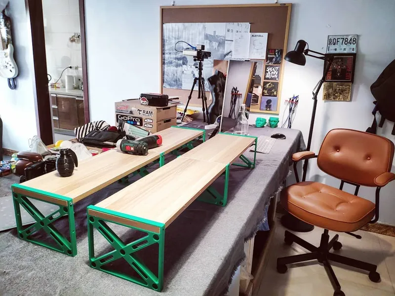 Wooden Board (200mmx16mm) Monitor Riser
