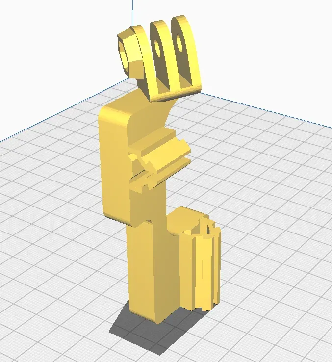 Camera Mount Alu Profile (Xiao ESP32S3/GoPro)