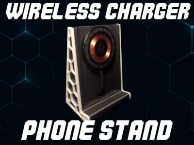WIRELESS CHARGER PHONE STAND