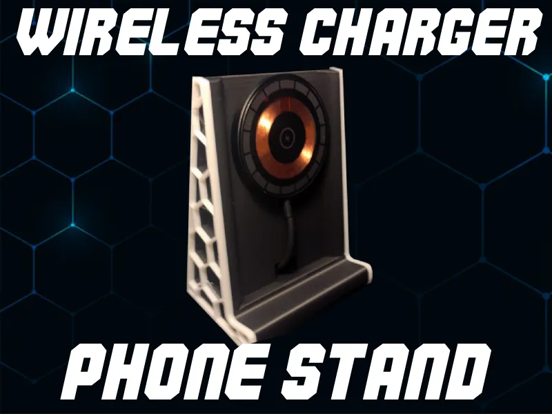 WIRELESS CHARGER PHONE STAND