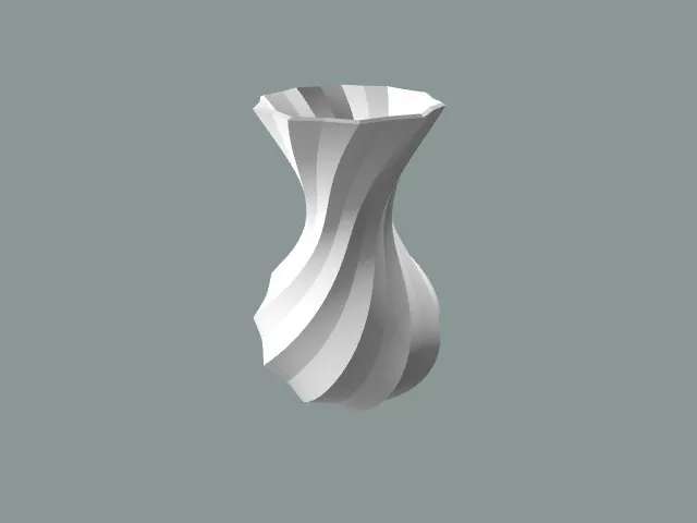 Spiral vase