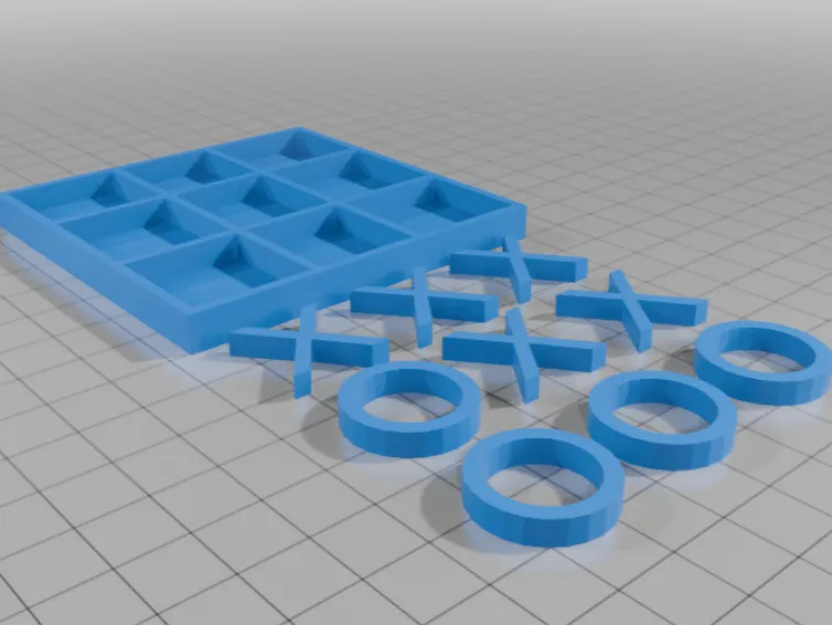 Tic Tac Toe (Print-in-Place)