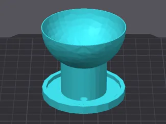 Small plant pot whit drain 