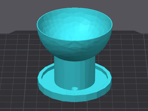 Small plant pot whit drain 