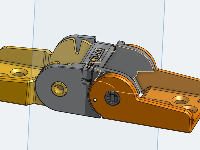 Wire management chain