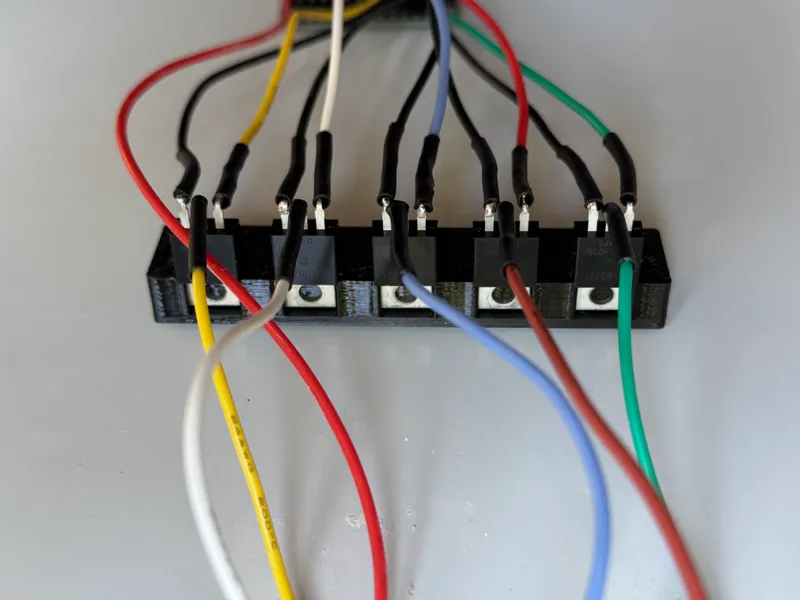 5-Way MOSFET Holder