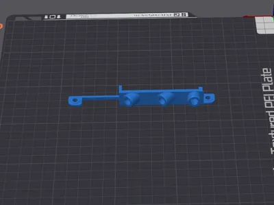 uConsole three antenna bracket, one piece