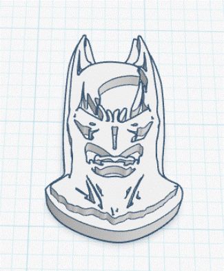 Batman Stamp Embossing