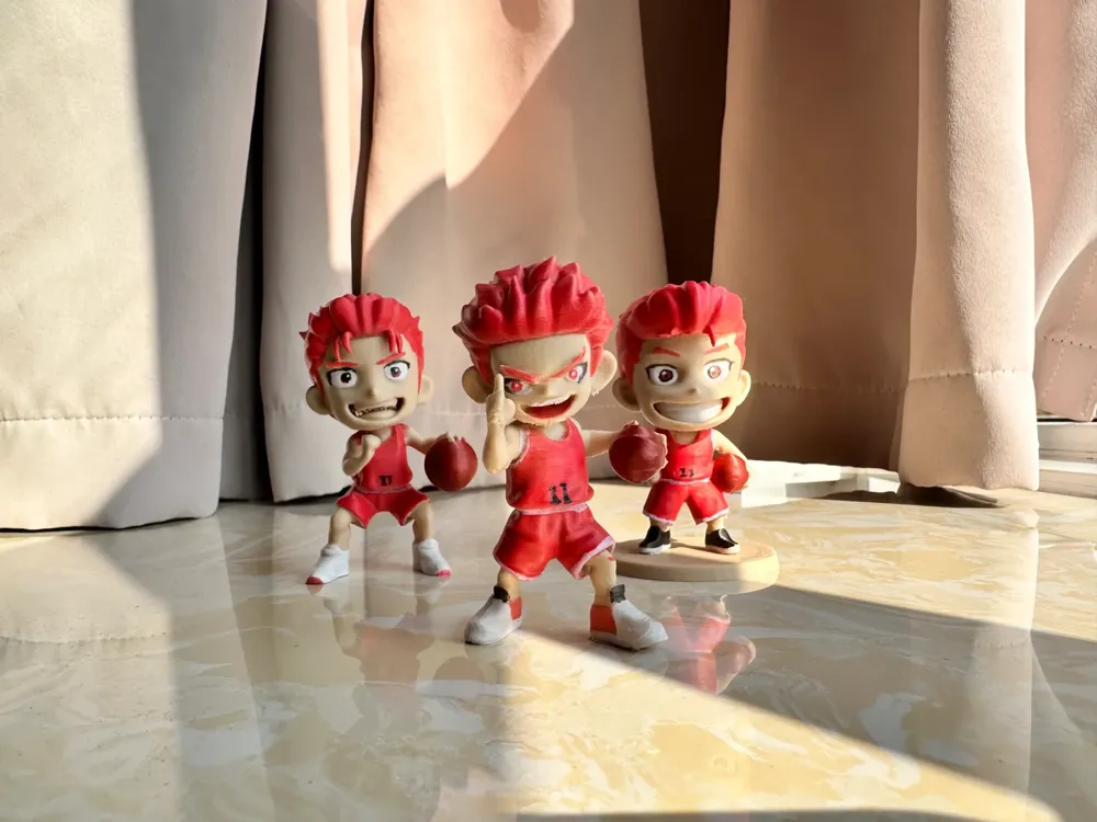 Slam Dunk Q Version Hanamichi Sakuragi Figurine by 蚂蚁魔卡