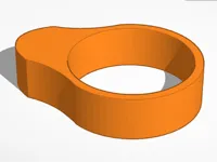 Volant pouce pour radiocommande Losi Micro B — photo 1