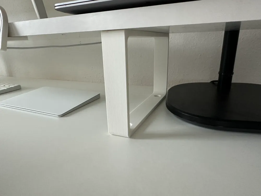 Desk shelf foot - Monitor riser by Julkingmuc - MakerWorld
