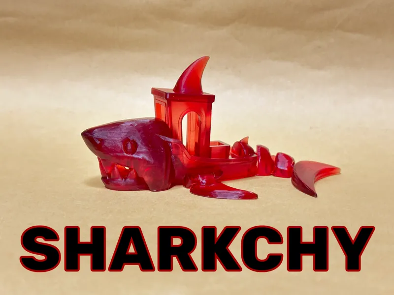 Sharkchy (Articulated Benchy remix)