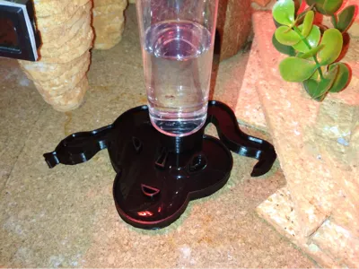 Self Filling Reptile Water Dish, Fits 100ml Bottle